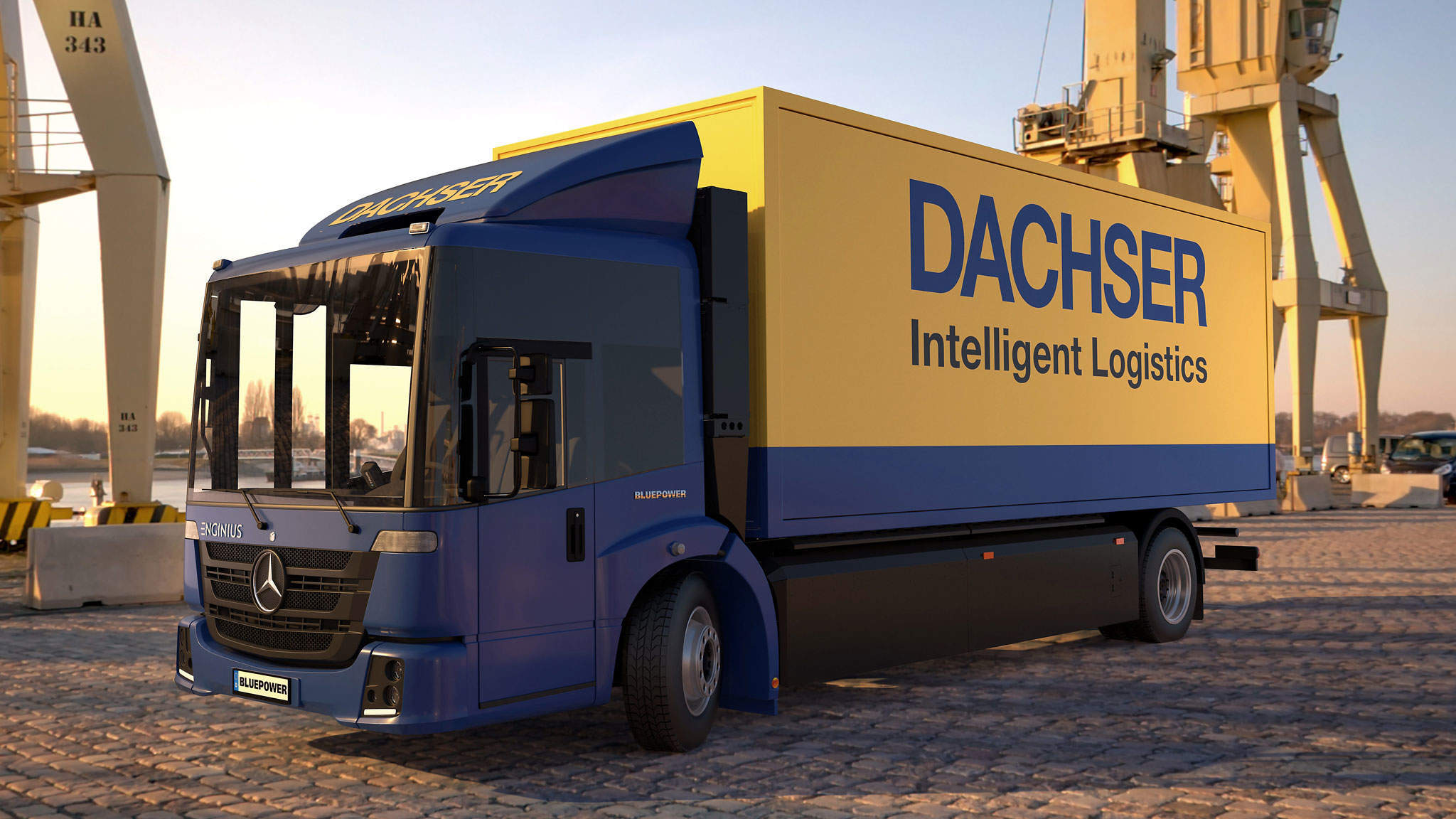 DACHSER pone en servicio sus primeros camiones de hidrógeno / Fuente: FAUN Gruppe